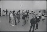 Actors in rehearsal for the stage production West Side Story