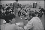 Barbara Luna and unidentified man in rehearsal for the stage production West Side Story