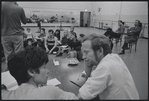 Barbara Luna and unidentified man in rehearsal for the stage production West Side Story