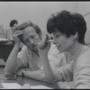 Barbara Luna and unidentified man in rehearsal for the stage production West Side Story