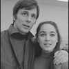 Victoria Mallory and Kurt Peterson in rehearsal for the stage production West Side Story