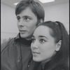 Victoria Mallory and Kurt Peterson in rehearsal for the stage production West Side Story