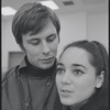 Victoria Mallory and Kurt Peterson in rehearsal for the stage production West Side Story