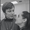 Victoria Mallory and Kurt Peterson in rehearsal for the stage production West Side Story