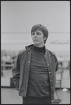 Kurt Peterson in rehearsal for the stage production West Side Story