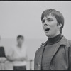 Kurt Peterson in rehearsal for the stage production West Side Story