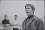 Kurt Peterson in rehearsal for the stage production West Side Story