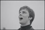 Kurt Peterson in rehearsal for the stage production West Side Story