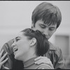 Victoria Mallory and Kurt Peterson in rehearsal for the stage production West Side Story