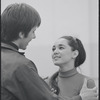 Victoria Mallory and Kurt Peterson in rehearsal for the stage production West Side Story