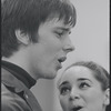 Victoria Mallory and Kurt Peterson in rehearsal for the stage production West Side Story