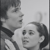 Victoria Mallory and Kurt Peterson in rehearsal for the stage production West Side Story