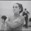 Victoria Mallory in rehearsal for the stage production West Side Story