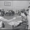 Actors in rehearsal for the stage production West Side Story