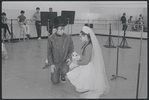 Victoria Mallory and Kurt Peterson in rehearsal for the stage production West Side Story