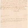 Letter from his daughter Elizabeth Schuyler Hamilton