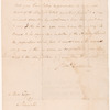 Letter to Aaron Burr