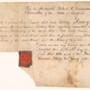 License to Samuel B. Malcom to practice as a solicitor before the Court of Chancery, New York