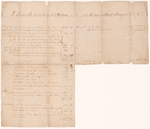 Account of Samuel B. Malcom with the Estate of Philip Schuyler