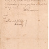 Instructions to Frederick Rohde re: accounts of R. Malcom