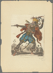 Publicity illustration of Richard John Smith in the stage production Obi, or Three-fingered Jack