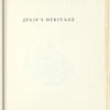Julie's Heritage