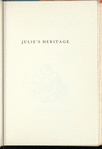 Julie's Heritage