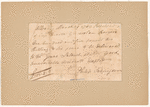 Receipt signed by Philip Schuyler