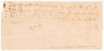 Receipt to Philip Schuyler