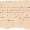 Letter from Philip Schuyler to Peter T. Curtenius