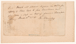 Order to Captain Richard Varick from Philip Schuyler