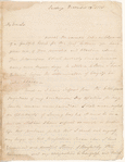 Letter from Philip Schuyler to James Duane