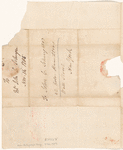 Letter from Philip Schuyler to his nephew John C. Schuyler