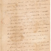 Letter from Philip Schuyler to his daughter Eliza (Mrs. Alexander Hamilton)