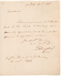 Letter from Philip Schuyler to Messrs. Stewart & Jones