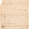 Letter from Simeon De Witt to Philip Schuyler