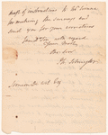 Letter from Philip Schuyler to Simeon De Witt and John Thurman