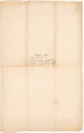 Letter from Philip Schuyler to Simeon De Witt