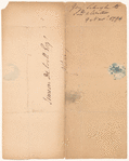 Letter from Philip Schuyler to Simeon De Witt