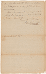 Letter from Philip Schuyler to Simeon De Witt