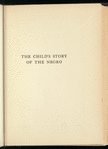 The Child's Story of the Negro