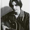Sam Shepard with guitar during the Repertory Theater of Lincoln Center stage production Operation Sidewinder