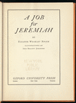 A Job for Jeremiah