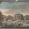 The bridge and market of the Rialto, Venice