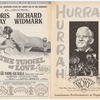 Program for the stage production The 49th Star at the Roxy Theatre, performed during screening of the motion picture The Last Hurrah