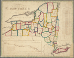 Map of the State of New York