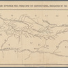 Route of the Lebanon Springs Rail Road and its connections