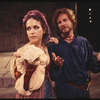 Margaret Whitton (as Bianca) and John Heard (as Cassio) in the stage production Othello