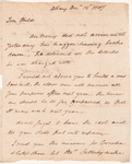 Letters to family
