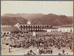 Market place. Antigua, former capital of Guatemala
